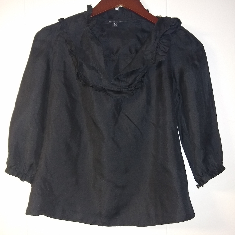 Banana Republic Women Black Shirt